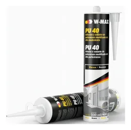 ADHESIVO WURTH PU40 BLANCO W-MAX 400 GR
