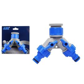 DISTRIBUIDOR PARA RIEGO 2 SALIDAS 1/2 ENTRADA 3/4 AM1722 AMI