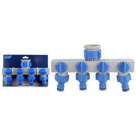 DISTRIBUIDOR PARA RIEGO 4 SALIDAS 3/4 ENTRADA 1 - 3/4 AM1704 AMI