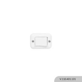 INTERRUPTOR BIPOLAR 10A C/ROSETA BLANCO V110401131