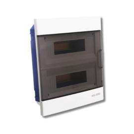 TABLERO EMBUTIR 24 MODULOS TAPA HUMO